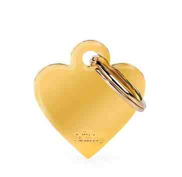 MEDALLA GOLD ( CORAZON CHICO)